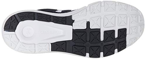 Under Armour UA GS Charged Rogue 2, Zapatillas para Correr, Calzado Deportivo De Calidad para Hombre Unisex Adulto, Negro (Black/Halo Gray/White), 38 EU
