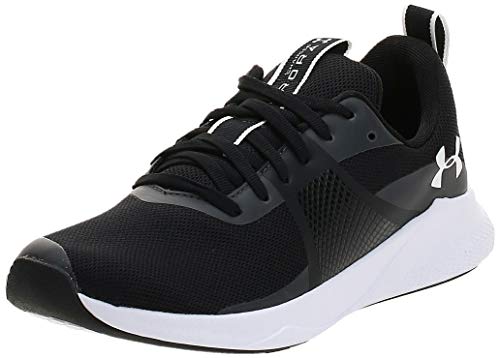 Under Armour UA W Charged Aurora, Zapatillas Deportivas para Interior Mujer, Negro (Black/White/White), 38 EU