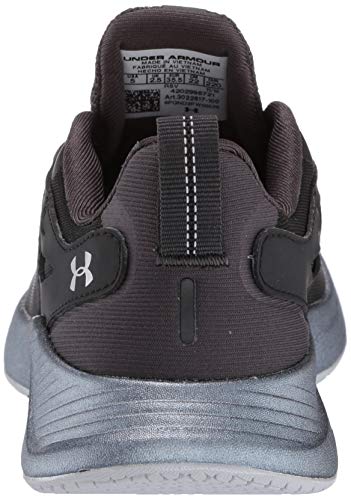 Under Armour UA W Charged Breathe TR 2, Zapatillas Deportivas para Interior Mujer, Gris (Jet Gray/Jet Gray/Halo Gray), 38 EU