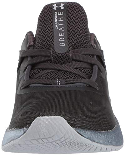 Under Armour UA W Charged Breathe TR 2, Zapatillas Deportivas para Interior Mujer, Gris (Jet Gray/Jet Gray/Halo Gray), 38 EU