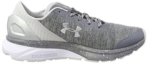 Under Armour UA W Charged Escape, Zapatillas de Running Mujer, Gris (Rhino Gray), 36.5 EU