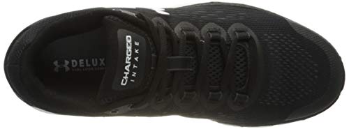 Under Armour UA W Charged Intake 4, Zapatillas de Running Mujer, Negro (Black/White/White), 37.5 EU