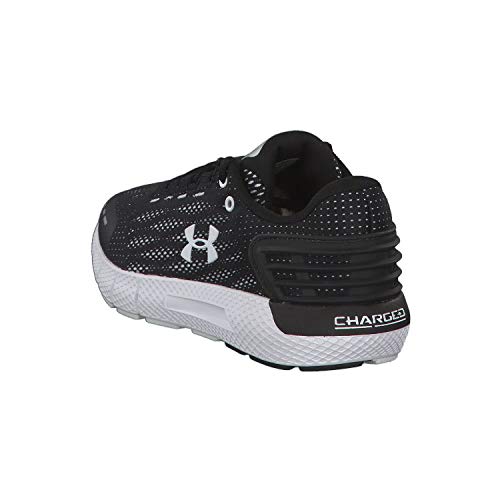 Under Armour UA W Charged Rogue, Zapatillas de Running Mujer, Negro (Black/White/White (002) 002), 38 EU