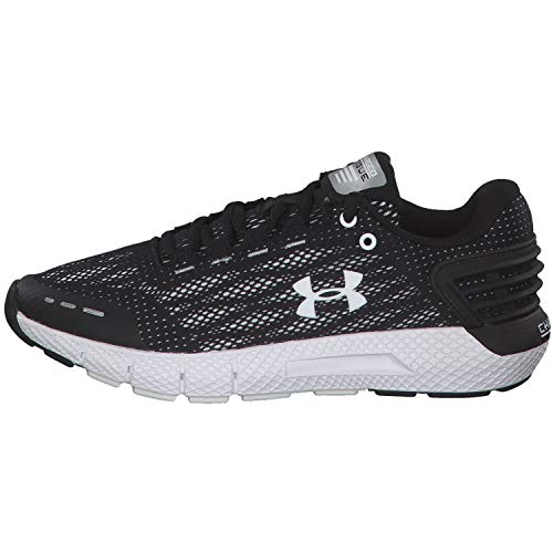 Under Armour UA W Charged Rogue, Zapatillas de Running Mujer, Negro (Black/White/White (002) 002), 38 EU
