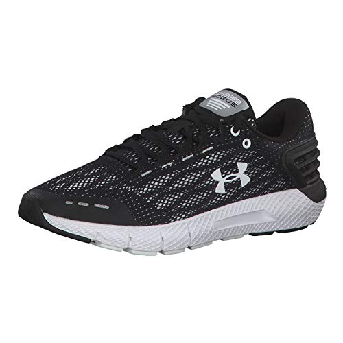 Under Armour UA W Charged Rogue, Zapatillas de Running Mujer, Negro (Black/White/White (002) 002), 38 EU