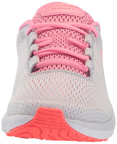 Under Armour Women's Charged Pursuit 2 Laufschuhe, Zapatillas de Running Mujer, Gris (Halo Gray/White/Lipstick (102) 102), 39 EU