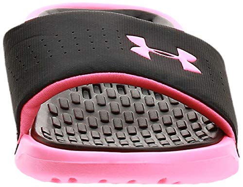 Under Armour Women's Playmaker Fix SL Beach & Pool Shoes, Zapatos de Playa y Piscina Mujer, Negro (Black//Cerise (001) 001), 36.5 EU