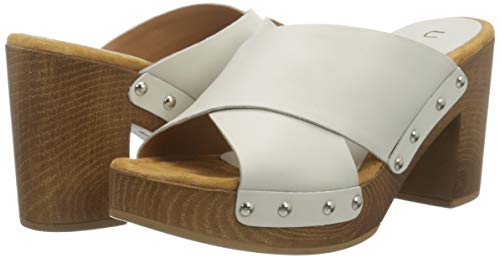 Unisa Tapia_Ran, Mules Mujer, Marfil (Ivory Ivory), 41 EU