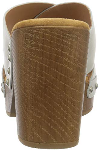 Unisa Tapia_Ran, Mules Mujer, Marfil (Ivory Ivory), 41 EU