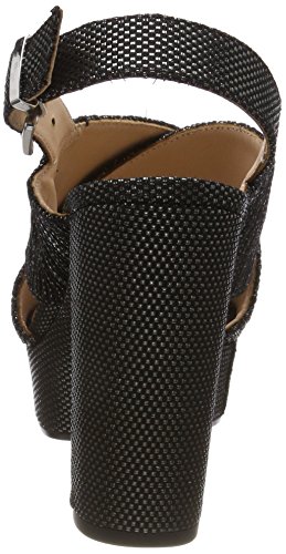 Unisa Vitol_Sun, Sandalias con Plataforma Plana Mujer, Multicolor (Steel), 39 EU