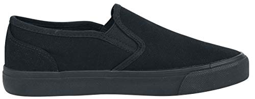 Urban Classics Low Sneaker, Zapatillas sin Cordones Unisex Adulto, Negro Blk, 38 EU