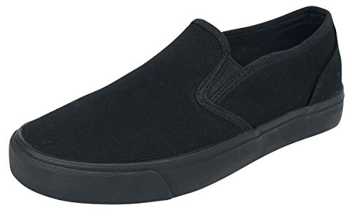 Urban Classics Low Sneaker, Zapatillas sin Cordones Unisex Adulto, Negro Blk, 44 EU