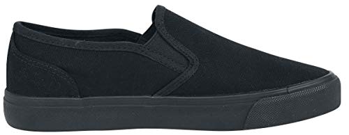 Urban Classics Low Sneaker, Zapatillas sin Cordones Unisex Adulto, Negro Blk, 44 EU