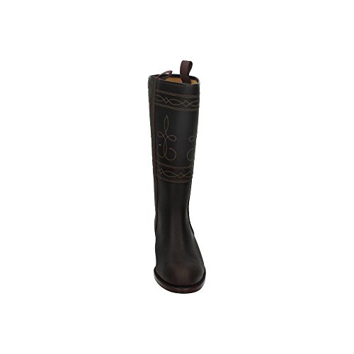 VALVERDE DEL CAMINO 0145-05 Bota CAMPERA Piel Hombre Botas-Botines MARRÓN 46