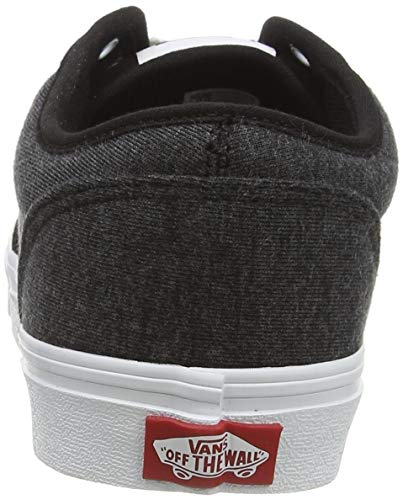 VANS Atwood Canvas', Zapatillas Hombre, Jersey Negro Blanco, 42 EU