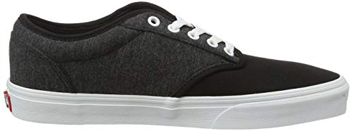 VANS Atwood Canvas', Zapatillas Hombre, Jersey Negro Blanco, 42 EU