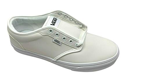 Vans Atwood (Leather) Truewht/Truewht White Fashion Sneaker Shoes Size Men's 13