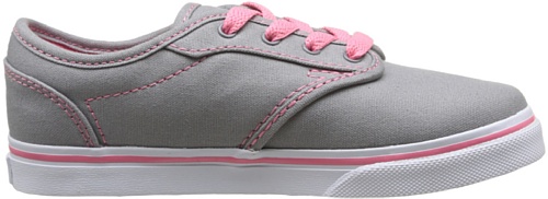 Vans - Atwood Low, Zapatillas Niñas, Gris (canvas/grey/pink Lemonade), 35 EU, Grey/Pink Lemonade, 35 EU