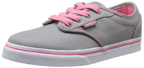 Vans - Atwood Low, Zapatillas Niñas, Gris (canvas/grey/pink Lemonade), 35 EU, Grey/Pink Lemonade, 35 EU