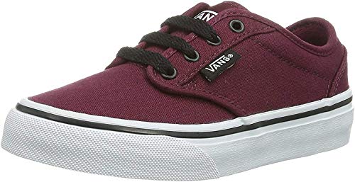 Vans Atwood, Sneaker Unisex niños, Rojo Canvas Oxblood Black, 27.5 EU