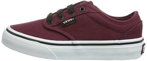 Vans Atwood, Sneaker Unisex niños, Rojo Canvas Oxblood Black, 27.5 EU