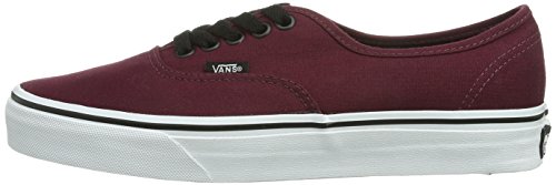 Vans Authentic, Zapatillas de Tela Unisex, Borgoña (port royale/black), 40 EU