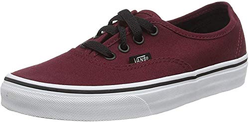 Vans Authentic, Zapatillas de Tela Unisex, Borgoña (port royale/black), 40 EU