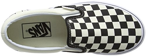 Vans Classic Slip-on Platform, Zapatillas sin Cordones Mujer, Negro (Black and White Checker/White Bww), 40 EU