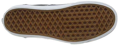 Vans Doheny Platform, Sneaker Mujer, Lienzo Negro Blanco 187, 40 EU