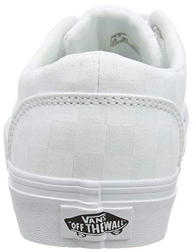 Vans Doheny, Sneaker Mujer, White Checkerboard White White, 39 EU