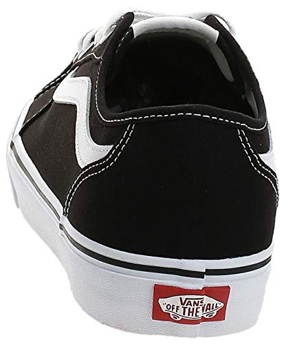 VANS Filmore Decon, Zapatillas Hombre, Negro (Canvas) Black/White 187, 41 EU