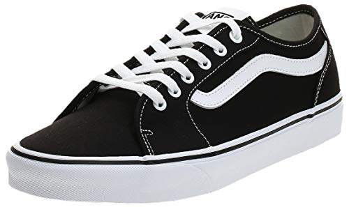 VANS Filmore Decon, Zapatillas Hombre, Negro (Canvas) Black/White 187, 41 EU