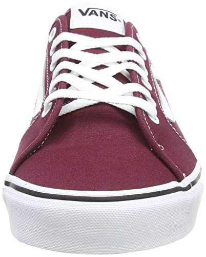 VANS Filmore Decon, Zapatillas Hombre, Rojo (Canvas) Port Royale/White 8J7, 45 EU
