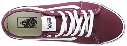 VANS Filmore Decon, Zapatillas Hombre, Rojo (Canvas) Port Royale/White 8J7, 45 EU