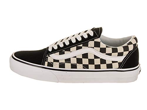 Vans Old Skool Checkerboard, Zapatillas para Mujer, Blk White, 37