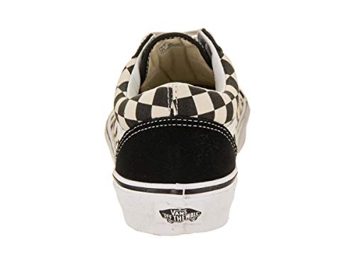 Vans Old Skool Checkerboard, Zapatillas para Mujer, Blk White, 37