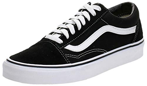 Vans Old Skool, Zapatillas Unisex Adulto, Negro (Black/White), 39