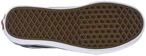 Vans Ward Canvas, Zapatillas Hombre, Negro ((Suede/Canvas) Black/White C4R), 43 EU