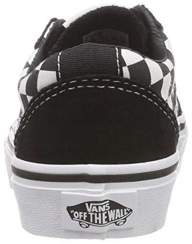 Vans Ward Suede_Canvas', Zapatillas Unisex niños, Black/True White Pvj, 38 EU