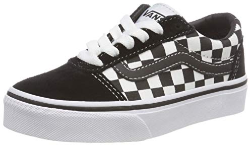 Vans Ward Suede_Canvas', Zapatillas Unisex niños, Black/True White Pvj, 38 EU