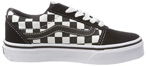 Vans Ward Suede_Canvas', Zapatillas Unisex niños, Black/True White Pvj, 38 EU