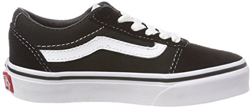 Vans Ward Suede/Canvas Zapatillas, Unisex Niños, Black/White Iju, 39 EU