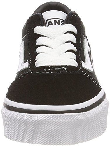 Vans Ward Suede/Canvas Zapatillas, Unisex Niños, Black/White Iju, 39 EU