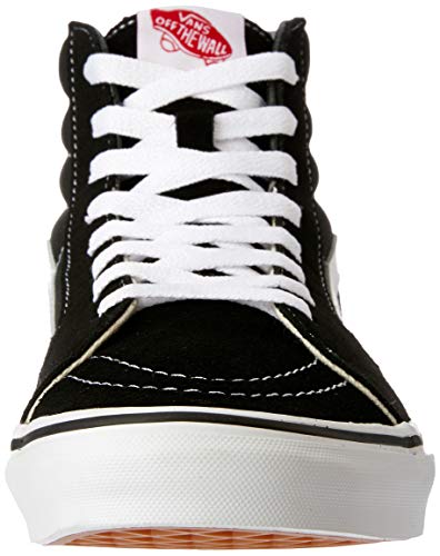 Vans, Zapatillas Altas Unisex Adulto, Negro (Black/White), 35 EU