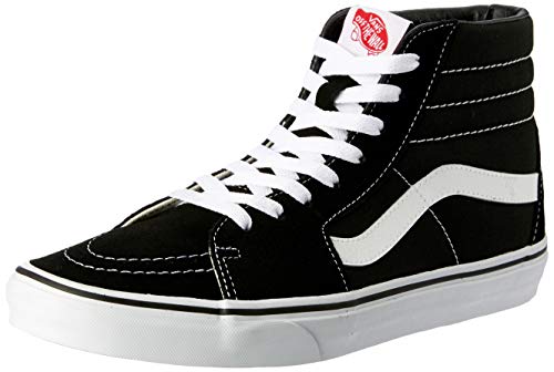 Vans, Zapatillas Altas Unisex Adulto, Negro (Black/White), 35 EU