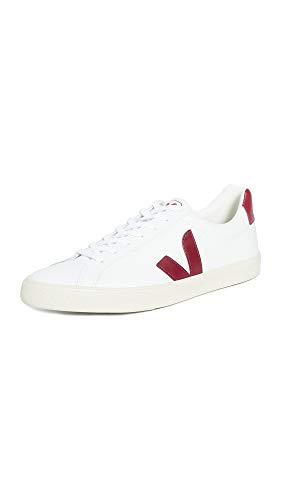 VEJA Esplar Logo Zapatillas Moda Hommes Blanco/Rojo - 43 - Zapatillas Bajas