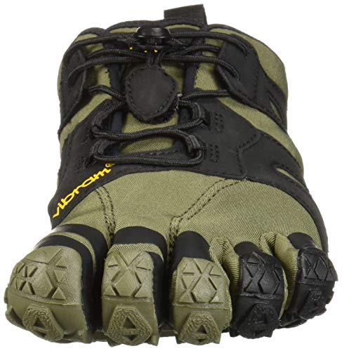 Vibram Fivefingers 19M7602 V 2.0, Zapatillas de Trail Running Hombre, Verde Ivy Black, 50 EU