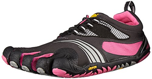 Vibram FiveFingers Kmd Sport Ls, Zapatillas Mujer, Negro (Grey/Black/Pink), 36