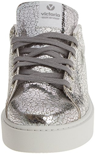 Victoria 1260103, Zapatillas con Plataforma Unisex Adulto, Plateado (Plata), 37 EU