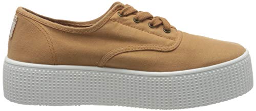 Victoria 1915 Doble Lona Tintado, Zapatillas de Béisbol Unisex Adulto, Marrón (Cacao 72), 36 EU
